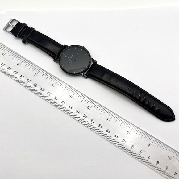 Blue & Black Geneva Men's Watch - Picture 4 of 6